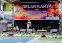 Sekda Ciamis Hadiri Gelar Karya 2026 SMPN 2 Ciamis, Dorong Kreativitas dan Pelestarian Budaya