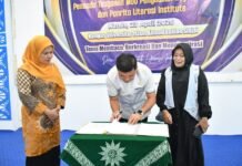 Pengadilan Negeri Sinjai bersama Panrita Literasi Institute meneken nota kesepahaman (MoU)