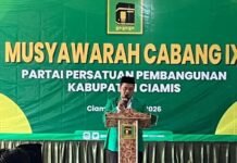 Muscab IX PPP Ciamis Jadi Momentum Penguatan Organisasi dan Penentuan Arah Kepemimpinan Baru