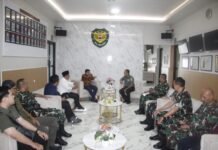 Kunjungan Kerja dan Silaturahmi Anggota DPR RI Komisi I di Makodim 0612/Tsm Senin 27 april 2026