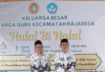 PGRI Cabang Rajadesa CIAMIS Selenggarakan Silaturahmi dan Halalbihalal 1447 H Tingkat Kecamatan