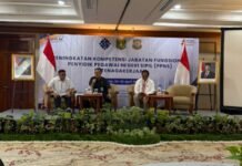 Ketua Pengadilan Negeri Jakarta Timur, Iwan Anggoro Warsita, hadir sebagai narasumber dalam kegiatan peningkatan kompetensi Penyidik Pegawai Negeri Sipil (PPNS)
