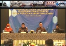 Badilum Gelar Bimtek Evaluator Penilaian ZI, Tekankan Integritas Harga Mati