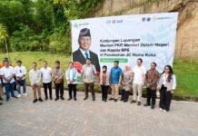 Kunjungi Provinsi Sulut, Mendagri Bersama Menteri PKP dan Kepala BPS Tinjau Program Perumahan Rakyat di Minahasa