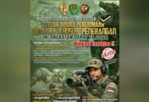 Tentara Nasional Indonesia Angkatan Darat (TNI AD) resmi membuka penerimaan Bintara Khusus Penerangan Tahun Anggaran 2026.