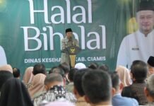 Dari Halal Bihalal ke Deklarasi ODF, Bupati Ciamis Gaungkan Pelayanan Tanpa Pamrih