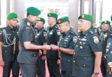 Pangdam I/BB Pimpin Sertijab dan Tradisi Korps Pejabat Utama di Makodam I/BB