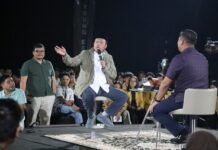 Menteri Agraria dan Tata Ruang/Kepala Badan Pertanahan Nasional (ATR/BPN), Nusron Wahid, menjadi narasumber dalam acara Nusantara Young Leaders pada sesi “Total Politik”