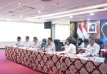 Inspektur Jenderal (Irjen) Kementerian Imigrasi dan Pemasyarakatan (Kemenimipas), Yan Sultra I., menyampaikan langkah-langkah penegakan hukuman disiplin pegawai yang tegas, objektif, dan transparan