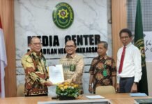 PN Makassar Serahkan Gratifikasi kepada UPG