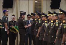 Jaksa Agung Lantik Kepala Kejaksaan Tinggi dan Pejabat Eselon II di Kejaksaan Agung