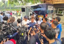 Direktorat Jenderal (Ditjen) Imigrasi melalu Kantor Imigrasi (Kanim) Jakarta Barat menyelenggarakan pelayanan Paspor pada gelaran Car Free Day (CFD) di kawasan Wisma KEIAI, Sudirman HI Jakarta,