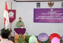 “Usia Boleh Tua, Semangat Tetap Membara” — Kehadiran Ketua Dharma Pertiwi Ibu Rima Mutia Imvan Ibrahim S.Sos Warnai Syukuran HUT ke-62 Persatuan Istri Purnawirawan TNI-Polri (PERIP) di Aula PEPABRI Kota Tasikmalaya