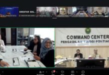 Ketua Pengadilan Tinggi Pontianak, Dr. Pontas Efendi, secara resmi membuka Bimbingan Teknis (Bimtek) Percepatan Penyelesaian Perkara se-wilayah hukumnya