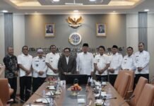 Kementerian Agraria dan Tata Ruang/Badan Pertanahan Nasional (ATR/BPN) menggelar Rapat Koordinasi (Rakor) bersama bupati dan wakil bupati se-