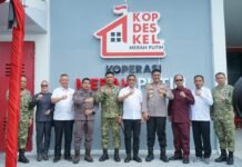 Presiden RI Pimpin Launching KDKMP via Vicon, Danrem 132/Tdl Turut Hadir di Desa Lolu