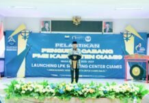 Bupati Ciamis Hadiri Pelantikan Pengurus PC PMII Kabupaten Ciamis Masa Khidmat 2026–2027