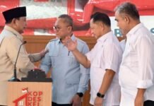 Presiden Prabowo Subianto meresmikan dimulainya operasionalisasi 1.061 Koperasi Desa/Kelurahan Merah Putih (KDKMP)