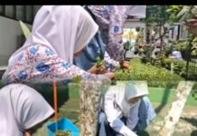 SMKN 1 Ciamis Genjot Program Sekolah Asri, Gelar “Senin Berseka”