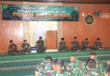 Kodim 0612/Tasikmalaya Gelar Doa Bersama dalam Rangka HUT ke-80 Kodam III/Siliwangi