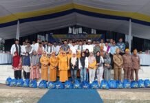 Ribuan Warga Tasikmalaya Sumringah, Pangdam III/Siliwangi, Irjen Kemendes, Gandara Group dan Sahabat Ryano Gelar Aksi Sosial Akbar