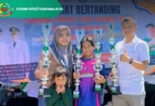 Nasya Aqila Herdiana Putri, Anak Kolong Kodim 0612/Tasikmalaya memborong 4 Medali di O2SN 2026