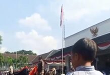 Kemeriahan rangkaian peringatan Hari Jadi Kabupaten Ciamis ke 384 yang ditandai digelarnya Galuh Ethnic Ciamis Carnival