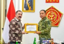 Panglima TNI Jenderal TNI Agus Subiyanto menerima audiensi jajaran Pengurus Pusat Persatuan Purnawirawan Angkatan Darat (PPAD)