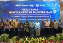 Kementerian Kelautan dan Perikanan (KKP) bersama PT. Kawasan Industri Terpadu Batang (KITB) menyelaraskan tata ruang (darat dan laut) di tingkat daerah dan nasional