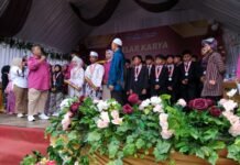 Gelar Karya dan Pentas Seni Warnai Pelepasan Siswa Kelas VI SDN 1 Sindangrasa Ciamis