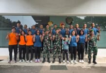 Kazidam III/Siliwangi Lepas Tim Karate Kodam III/Siliwangi Menuju Indonesia Open Championship Piala Presiden 2026