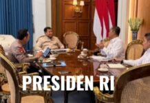 Presiden Prabowo Terima Kapolri, Seskab Teddy: Polri Tekankan Komitmen Jaga Stabilitas Nasional