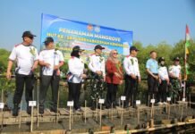 Sambut HUT ke-58 Pusrehabkeshan Kemhan, Bakti Sosial Wujud Kepedulian kepada Masyarakat Pesisir