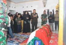 Dandim 0612/Tasikmalaya Pimpin Upacara Pemakaman Militer Sertu Muhammad Sadi Suhud, Penghormatan Terakhir bagi Prajurit Pengabdi Bangsa