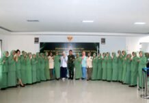 Dari Aula Makodim, Persit Kodim 0612/Tasikmalaya Gaungkan Pentingnya Deteksi Dini Penyakit Perempuan