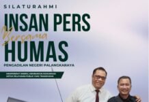 ​Ketum FORSIMEMA Apresiasi Sambutan Hangat Humas PN Palangkaraya Terhadap Silaturahmi Media