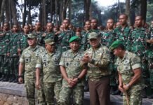 MENHAN RI: PRAJURIT TNI HARUS PROFESIONAL, RENDAH HATI, DAN SENANTIASA DICINTAI RAKYAT