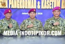 *PANGKORMAR PERKUAT EFEKTIVITAS ORGANISASI MELALUI SERAH TERIMA JABATAN KOORSMIN DAN KASETUM KORMAR.*