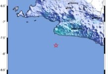 GEMPABUMI TEKTONIK M5.0 DI SUKABUMI, JAWA BARAT TIDAK BERPOTENSI TSUNAMI
