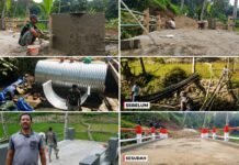 Kodim 0605/Subang Bersama Warga Bangun Jembatan Armco, Tingkatkan Akses dan Perekonomian Masyarakat