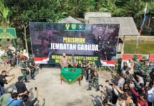 PANGDAM III/SILIWANGI RESMIKAN JEMBATAN GARUDA SUCI, PERKUAT AKSES DAN DORONG PEREKONOMIAN MASYARAKAT SUKABUMI