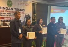 PN Kotamobagu sukses menyabet predikat peringkat pertama dalam kategori Penyelesaian Perkara Pidana di wilayah hukum Pengadilan Tinggi (PT)