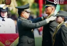 Panglima TNI Lantik 734 Perwira Prajurit Karier TNI TA 2026