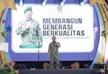 PANGDAM III/SILIWANGI AJAK WUJUDKAN GENERASI EMAS DAN PERKUAT KARAKTER PRAJURIT SAAT KUNKER KE TASIKMALAYA