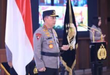 Polri Laksanakan Kenaikan Pangkat 87 Perwira Tinggi, Empat Perwira Raih Bintang Tiga