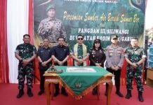 Pangdam III/Siliwangi Resmikan Sumur Bor dan Tinjau Sejumlah Program di Kabupaten Garut