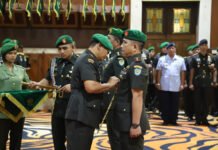 Tradisi dan Sertijab Dandim 0618/Kota Bandung, Pangdam III/Siliwangi Tekankan Penguatan Sinergitas dan Pembinaan Teritorial