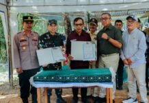Jembatan Perintis Garuda Penghubung Sidaharja dan Kutawaringin Diresmikan, Sekda Ciamis: Mobilitas Warga Kini Lebih Mudah