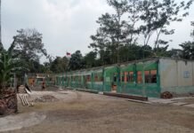 Disinyalir Program Revitalisasi SD Negeri Cijulang Pengerjaanya Asal Asalan Dalam Pekerjaanya Bangunan Ruangan Kelas Tidak Mengacu Spesifikasi Gambar.