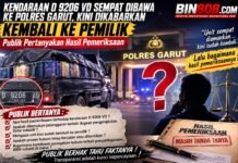 Kendaraan Pembawa Puluhan Wadah Solar Dibawa ke Polres Garut, Status dan Hasil Pemeriksaan Dipertanyakan